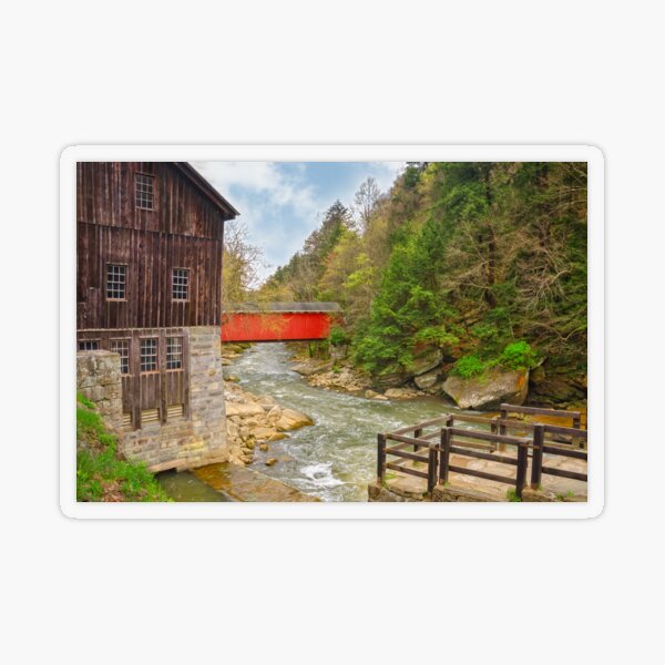 Pennsylvania Mill Transparent Sticker