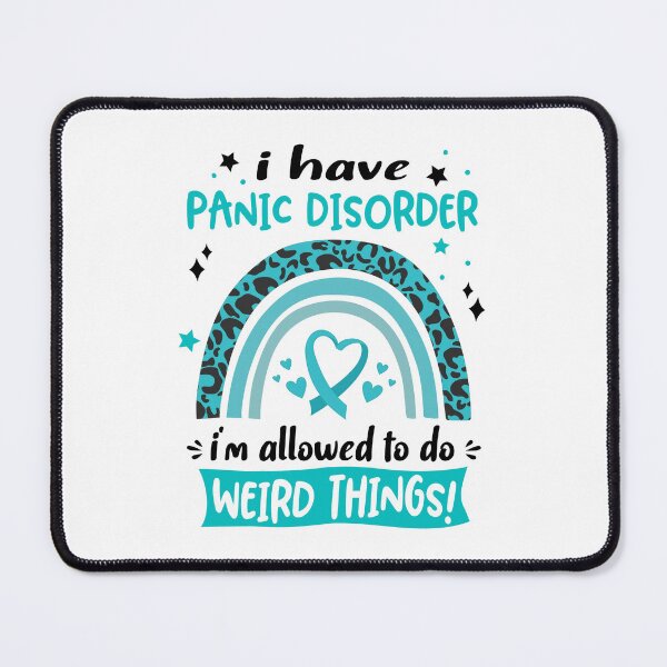 Item preview, Panic Disorder Awareness - I have Panic Disorder i am allowed to do Weird Things! designed and sold by KirstybShop.