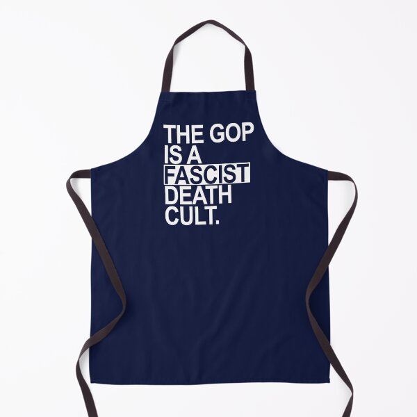 Item preview, The GOP is a FASCIST death cult - white designed and sold by Thelittlelord.