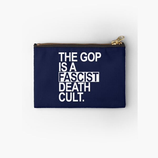 Item preview, The GOP is a FASCIST death cult - white designed and sold by Thelittlelord.