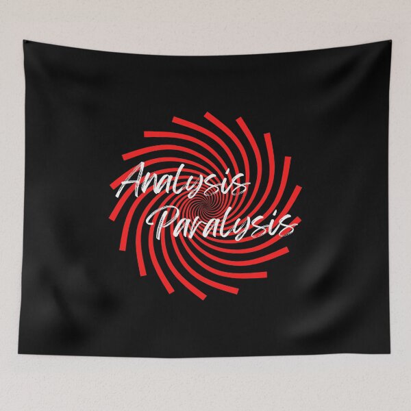 Item preview,  Analysis Paralysis Spiral Into The Unknown designed and sold by OutdoorsZee1.