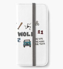 Teen Wolf icons iPhone Wallet/Case/Skin