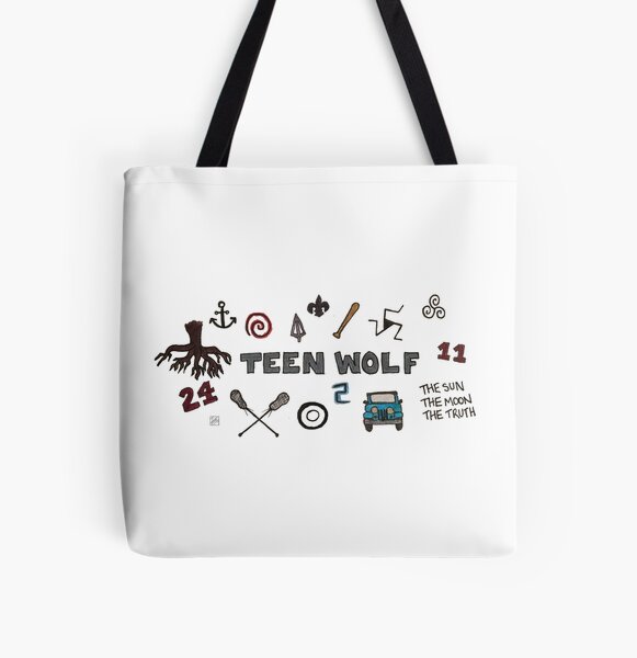 Teen Wolf Poster Logo Icon Weekender Tote Bag by Elijah Park - Pixels