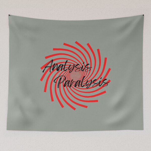 Item preview,  Analysis Paralysis Spiral Into The Unknown designed and sold by OutdoorsZee1.
