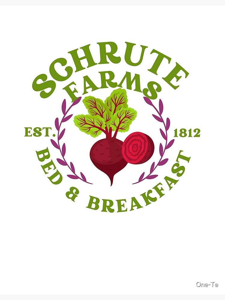 Disover Schrute Farms Bed and Breakfast Premium Matte Vertical Poster