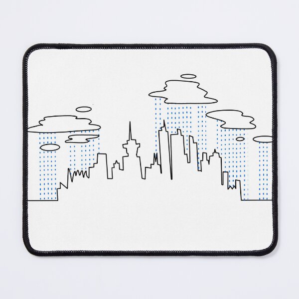 Item preview, Rainy City Skyline designed and sold by StudioHitsu.