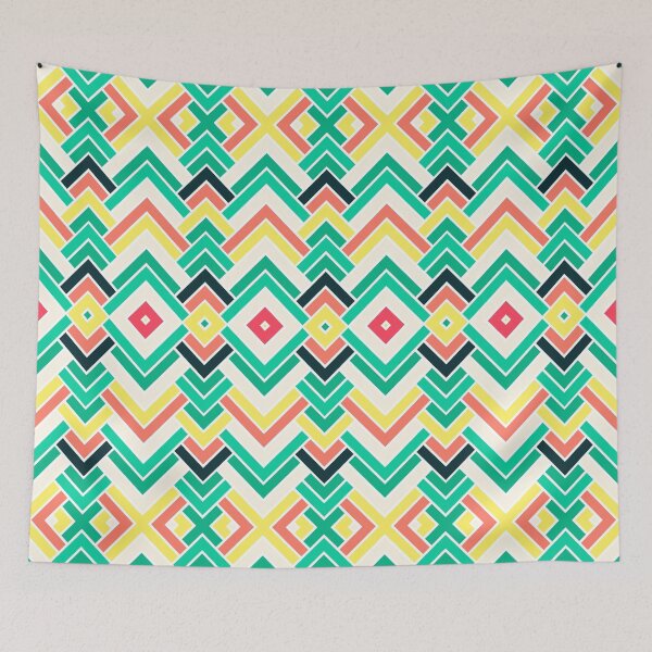 Item preview, Copy of Scandinavian Ethnic Aztec Pattern, Green designed and sold by MyArt23.