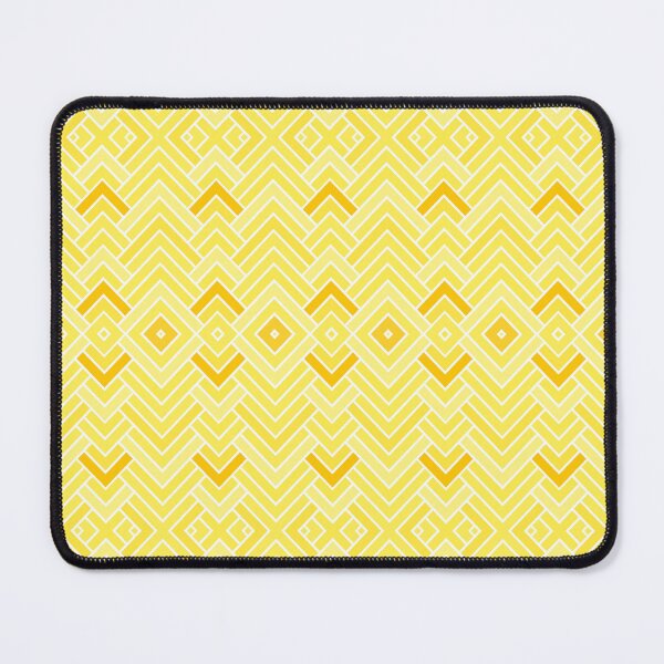 Item preview, Scandinavian Ethnic Aztec Pattern, Yellow designed and sold by MyArt23.