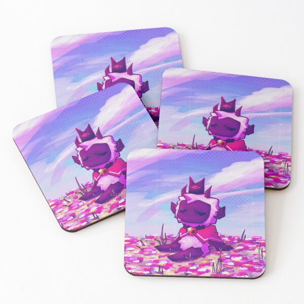 Item preview, Cult of the Lamb Game - Neon Artwork designed and sold by CheckeredShoes6.