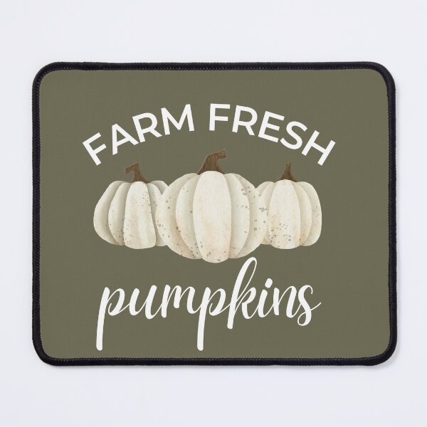 Item preview, Farm Fresh White Pumpkins designed and sold by The Long's Way Home.