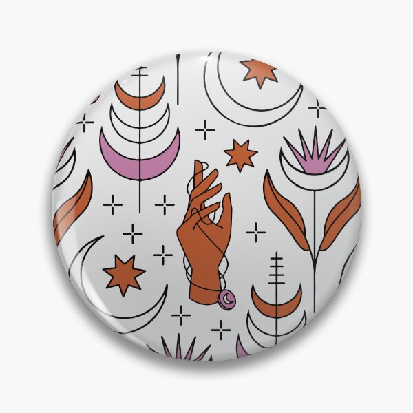 Item preview, Moon and hand pattern | a mystical hand | moon pattern designed and sold by Palteeshop.