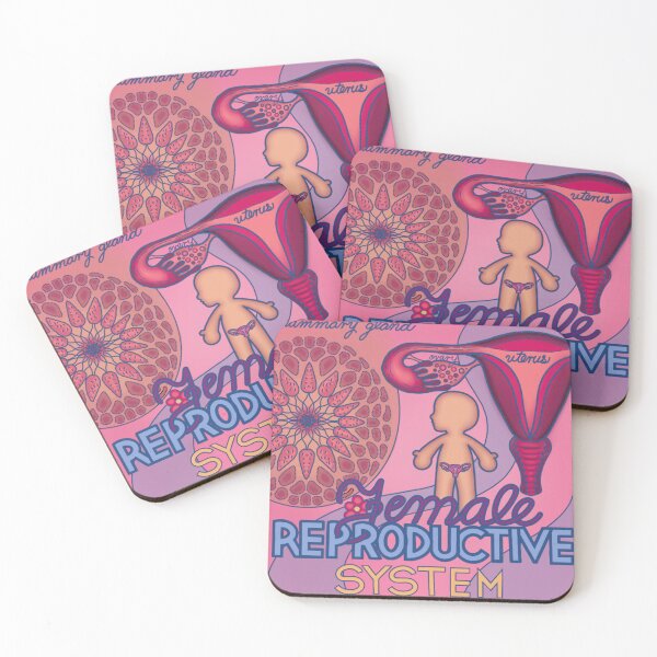 Item preview, Female reproductive system art designed and sold by Mizzzfoster.