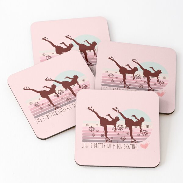 Item preview, Life Is Better With Ice Skating Retro  designed and sold by Wayo29.