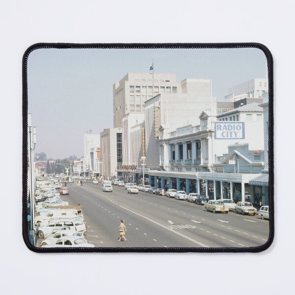 Item preview, 1970s - Street Scene from Salisbury, Rhodesia (now Harare, Zimbabwe) designed and sold by thatwaslife.
