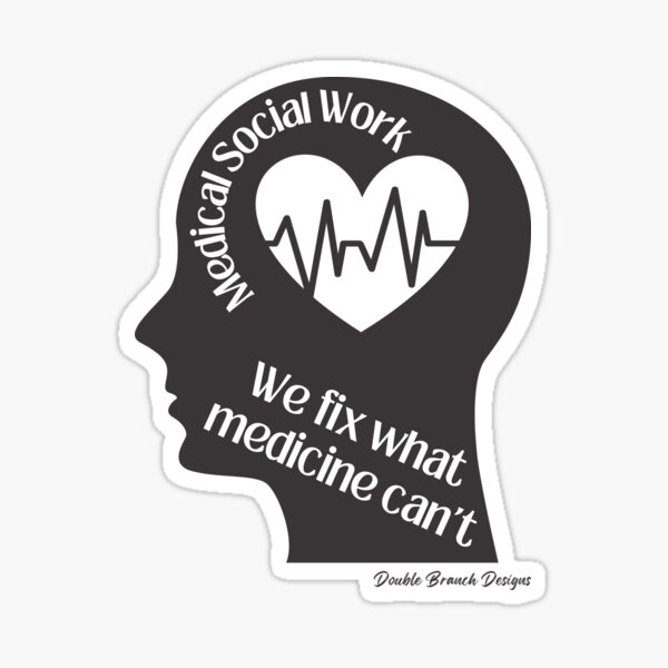 Medical Social Work Sticker