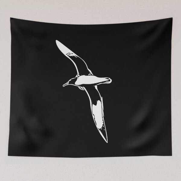 Item preview, Chatham Albatross White Print Painting Design   designed and sold by designsasstultd.