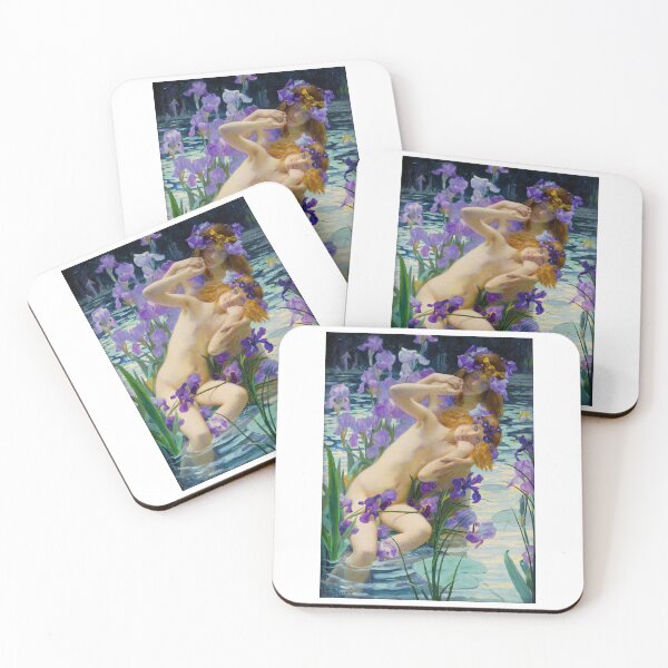 Item preview, Gaston Bussiere - Les Iris (1897) designed and sold by TeeARTHY.