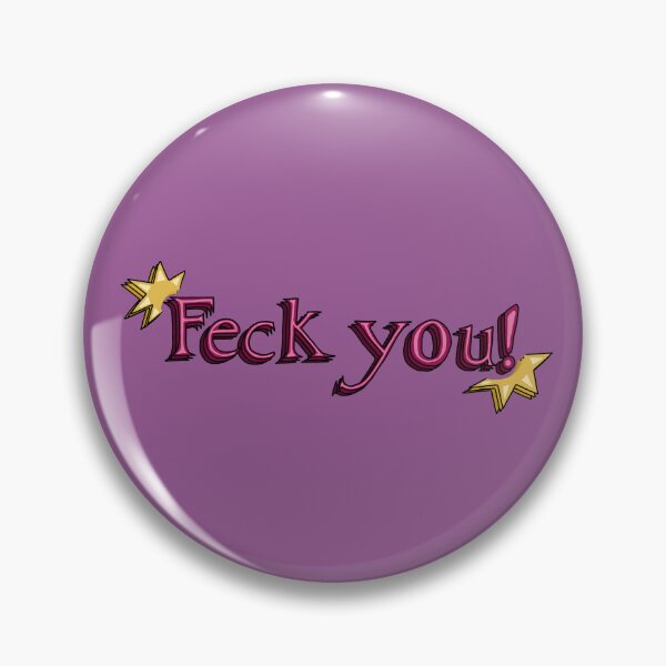 Item preview, "Feck you!" designed and sold by Prickly Pear Art.
