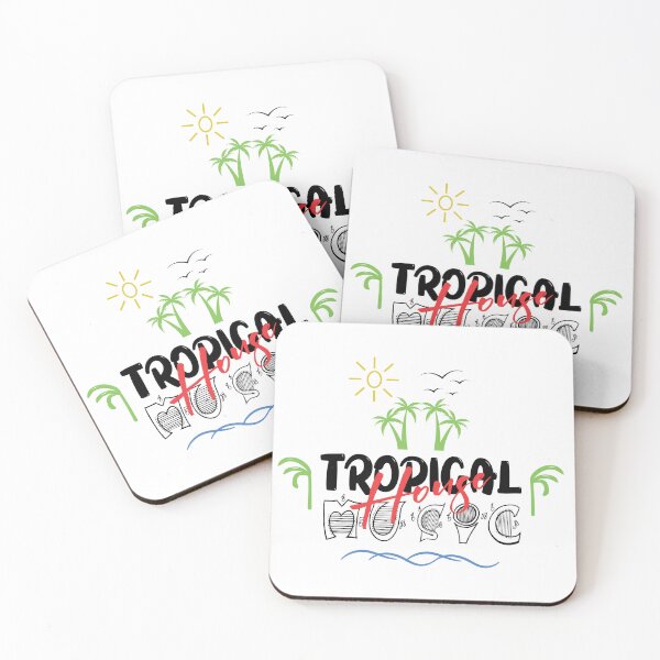 Item preview, TROPICAL HOUSE MUSIC designed and sold by arthemdesign.