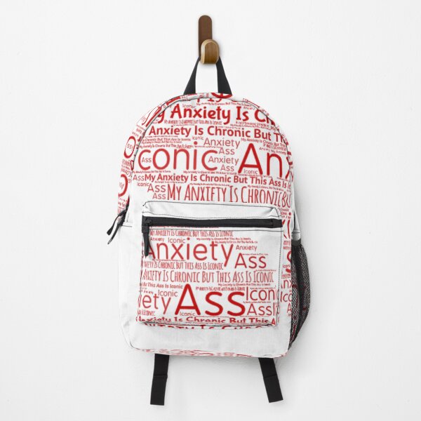 Item preview, My Anxiety Is Chronic But This Ass Is Iconic designed and sold by Tema EL.