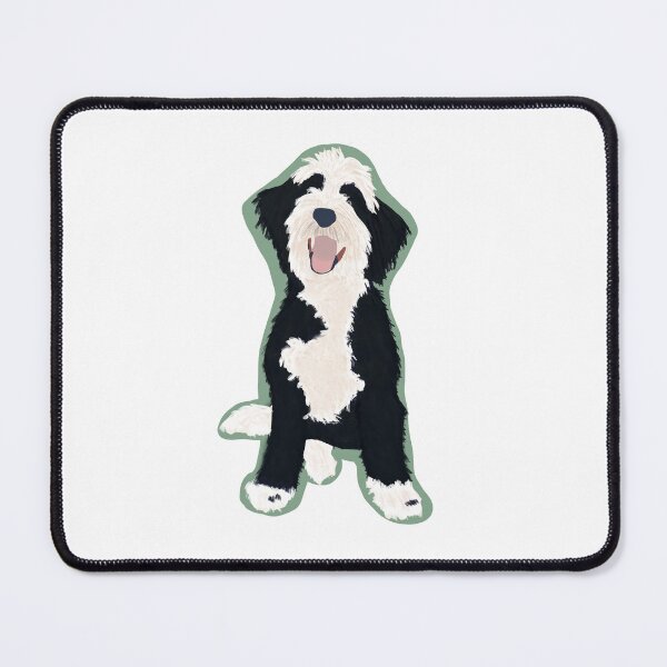 Item preview, Bernedoodle-Green designed and sold by wishfulwags.