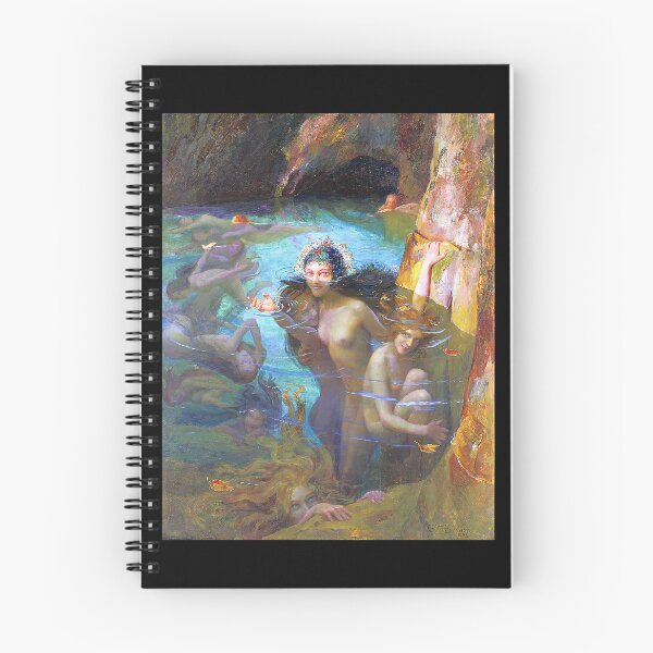 Item preview, Gaston Bussiere -Sea Nymphs At A Grotto (1924) designed and sold by TeeARTHY.