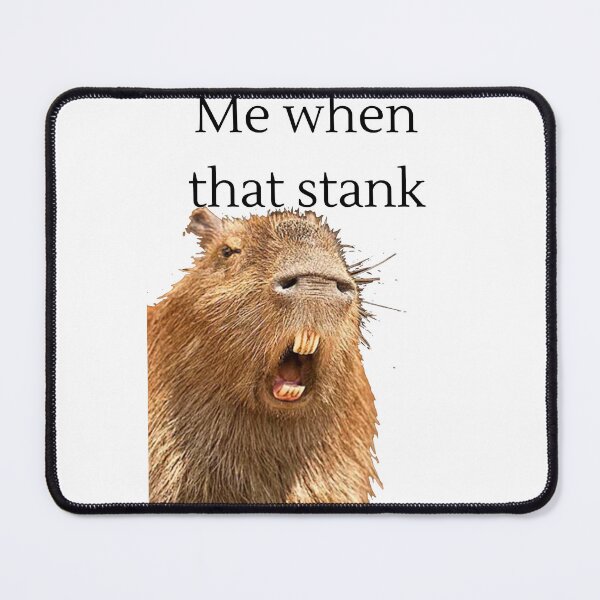 Item preview, Capybara - me when that stank designed and sold by charltonp01.