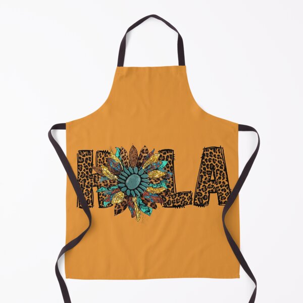 Item preview, Hola - Western Sunflower - Leopard Print designed and sold by handsoftime2020.
