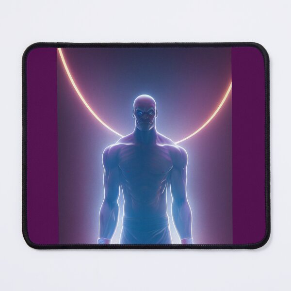 Item preview, Celestial Glowing Muscular Man designed and sold by Kyle Morgan.