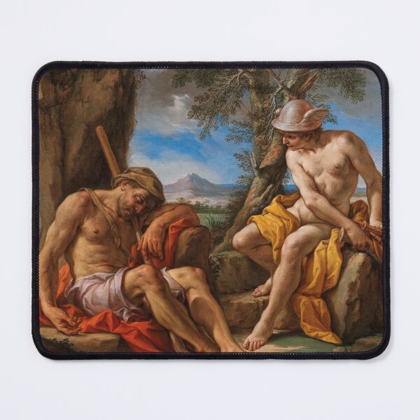 Item preview, Mercury and Argus | Francois Verdier | 1688 Renaissance Greek Mythology Art designed and sold by CJET.