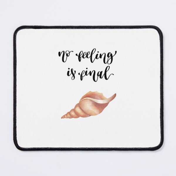 Item preview, No feeling is final by daringcraft designed and sold by Daring Craft.