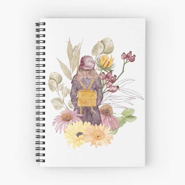 Item preview, Boho Girl I Love Fall designed and sold by WildAliceArt.
