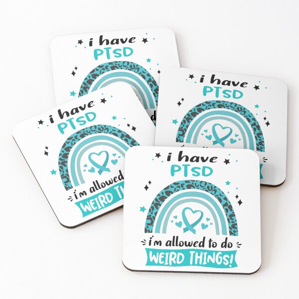 Item preview, PTSD Awareness - I have PTSD i am allowed to do Weird Things! designed and sold by KirstybShop.