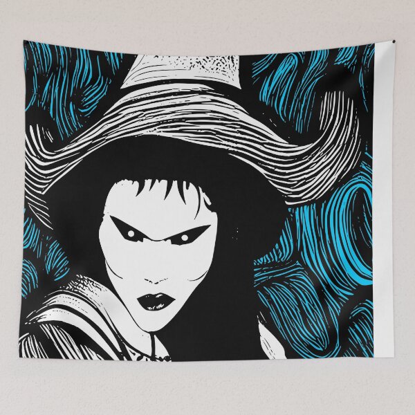 Item preview, Halloween Shadow Weave Witch designed and sold by HalloweenThings.
