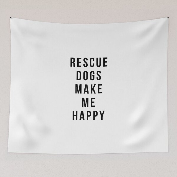 Item preview, Rescue Dogs Make Me Happy designed and sold by Emily Erley.