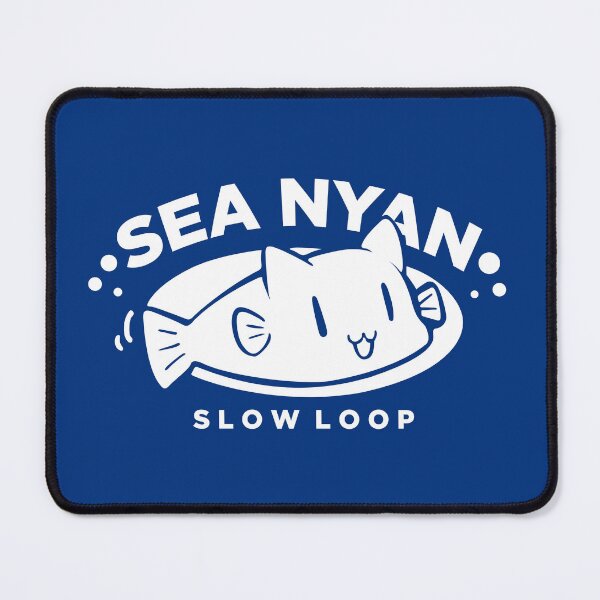 Item preview, Laid-Back Sea Nyan designed and sold by JamesCMarshall.