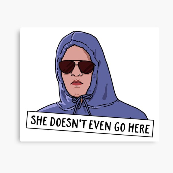 she-doesn-t-even-go-here-canvas-print-by-funkythings-redbubble