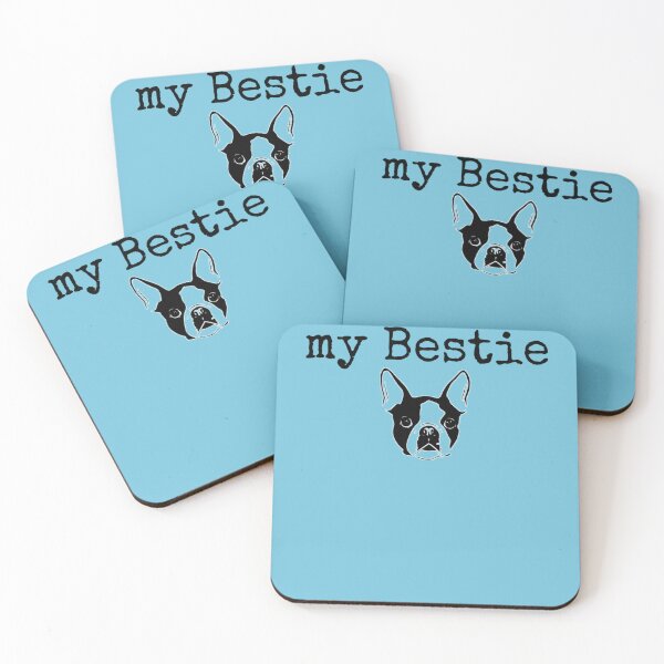 Item preview, My Bostie Is My Bestie Cute Boston Terrier Gift  designed and sold by CarolinClark.