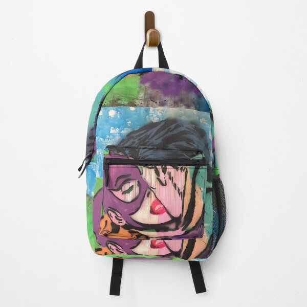 Item preview, Superheroes Kiss | Pop Graffiti | Street-art aesthetics designed and sold by CiceroSpin.