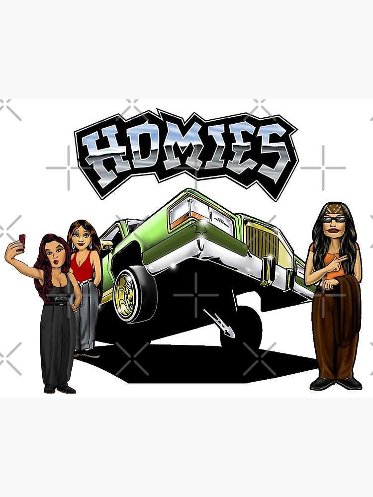 Lowrider Chicana Homies 