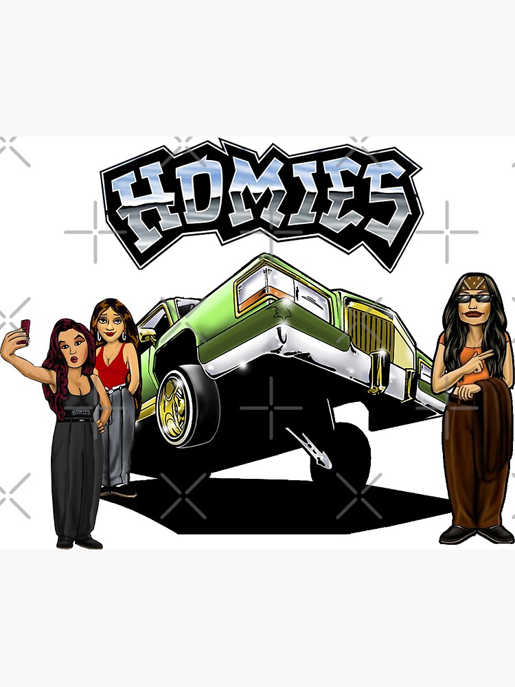 Lowrider Chicana Homies 