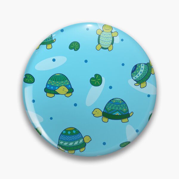 Item preview, Fun Stripey Turtle Pattern designed and sold by kjeppson.