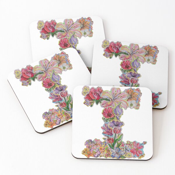 Item preview, I Floral Letter designed and sold by Lenaartist.