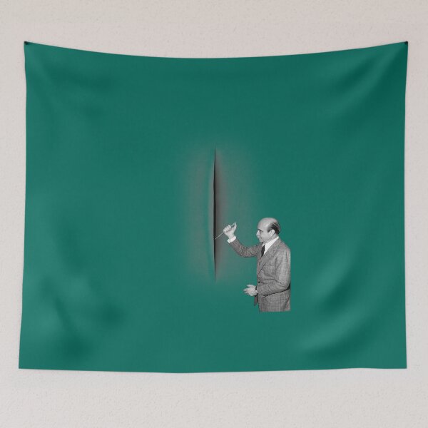Item preview, Fontana cuts your canvas (green) designed and sold by Firewallmud.