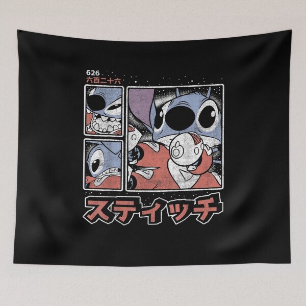 Item preview,  Lilo Amp Stitch 626 Stitch Day Kanji Panels  designed and sold by JameDarnell.