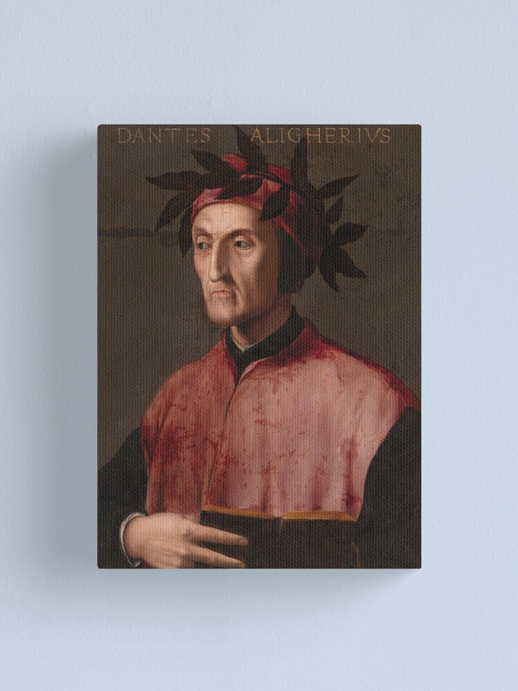 Retrato de Dante Alighieri Escuela Florentina 1540 Arte renacentista Lienzo