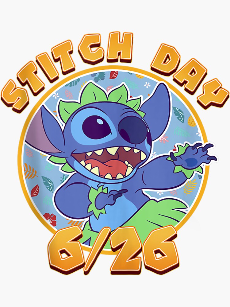 Disney Lilo Stitch 626 Stitch Day Cute And Fluffy Portrait, 48% OFF