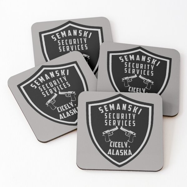 Item preview, Semanski Security Services Northern Exposure Cicely Alaska designed and sold by SonnyBoyDesigns.