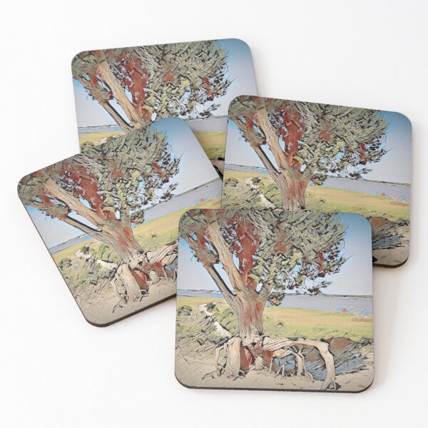 Item preview, Gnarly Tree in Burnt Edges designed and sold by bertsworks300.