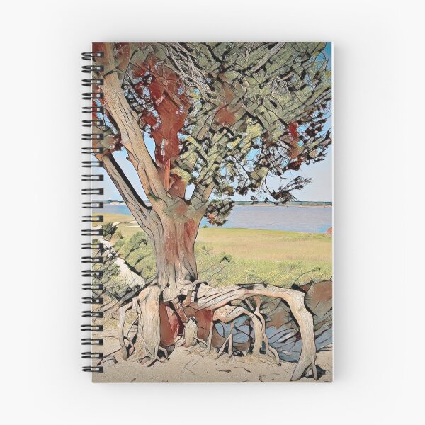Item preview, Gnarly Tree in Burnt Edges designed and sold by bertsworks300.